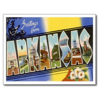 Greetings  ARKANSAS AR Post Card