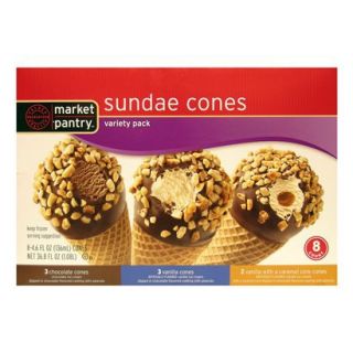 Market Pantry Variety Pack Ice Cream Cone 8 pack