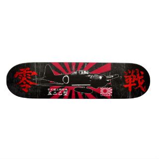A6M Zero Skateboard Decks