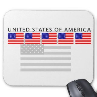 United States of America Flag Mousepad