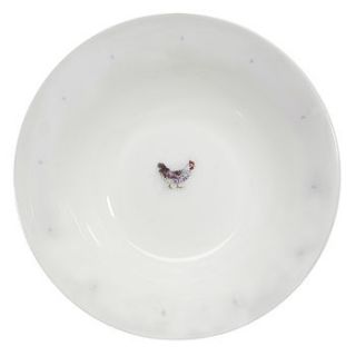 solo chicken china cereal bowl by sophie allport