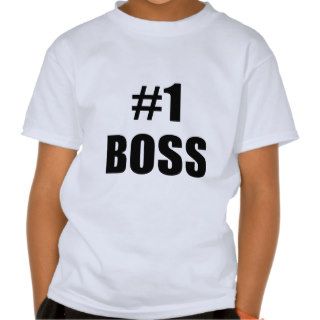 Number One Boss Tee Shirt