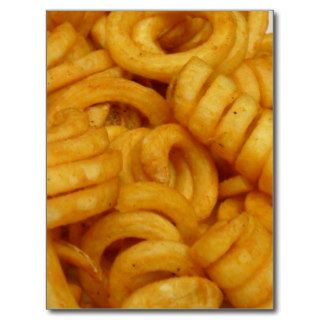 Curly Fries Post Cards