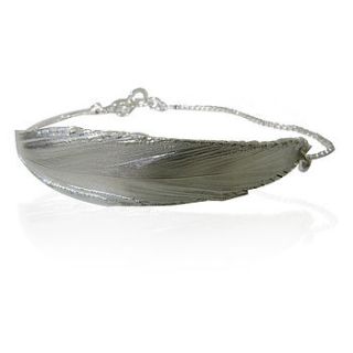 feather bracelet by maya magal