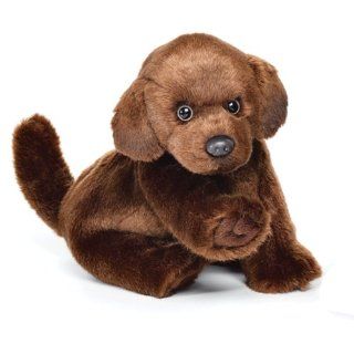 CHOCOLATE BROWN LABRADOR Small Plush Dog New Toy Adorable Kids love Nat & Jules Toys & Games