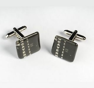 iconic liverpool cufflinks by allison wiffen ceramics