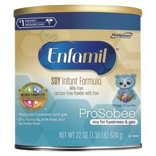 Enfamil ProSobee Soy Infant Formula Powder   22 oz.