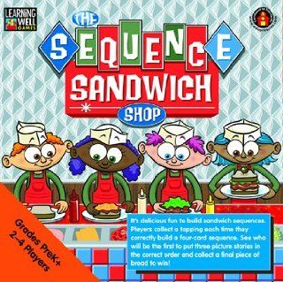 The Sequence Sandwich Shop (Learning Well Games) Toys & Games