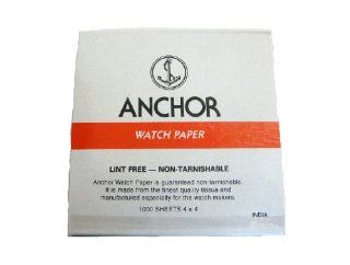 Anchor 4x4 Lint Free Non Tarnishable Watch Paper Watches