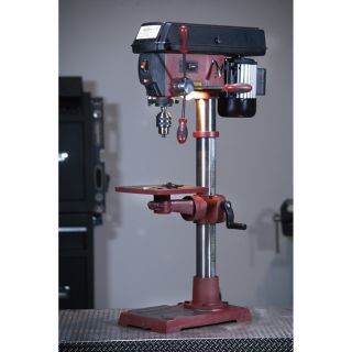  Benchtop Drill Press with Laser — 16-Speed, 3/4 HP  Drill Presses
