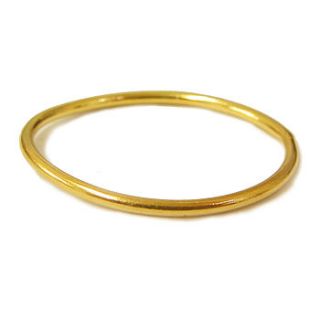 mini gold stacking ring 22 k by catherine marche jewellery