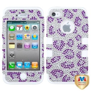 BasAcc Leopard/ Diamante TUFF Hybrid Case for Apple iPhone 4/ 4S BasAcc Cases & Holders