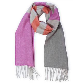 finn lambswool scarf by twig