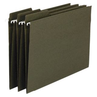 Fas Tab Recycled Hanging File Folders, Legal   G