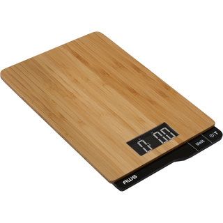 American Weigh Bamboo Digital Kitchen Scale American Weigh Scales Food Scales