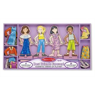 Melissa and Doug Best Friends Forever Magnetic Dress Up Set