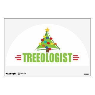 Funny Christmas Tree Lover Wall Skin