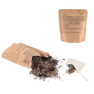butterfly mix seed bomb kit by the seed bomb factory