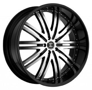 26 inch 26x10.0 2Crave No. 11 Black wheel rim; 5x4.5 5x114.3 bolt pattern with a +15 offset. Part Number N11 2610LL15JB Automotive