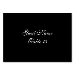 Silver Pearls Vintage Wedding Table Number card Business Card