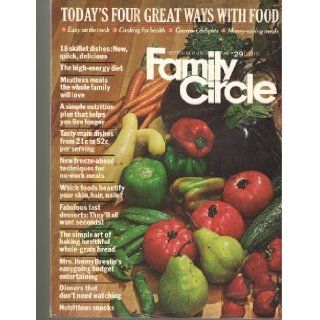 Family Circle September 1973 (Family Circle, Volume 83 Number 3) Arthur M. Hettich Books
