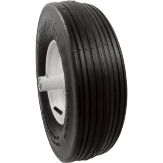 Marathon Tires Pneumatic Wide Wheelbarrow Tire — 5/8in. Bore, 4.80/4.00-8in. Wide  Wheelbarrow Wheels