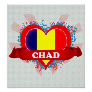 Vintage I Love Chad Posters