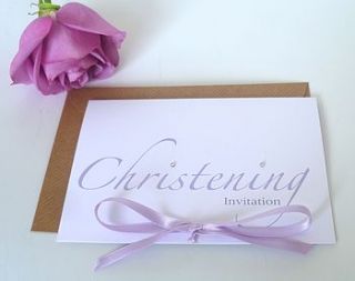 christening invitation by gorgeous creations