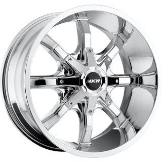 MKW Offroad M81 18 Chrome Wheel / Rim 8x170 with a 10mm Offset and a 130.80 Hub Bore. Partnumber M81 1890817010C Automotive