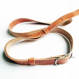 handmade slim leather belt by cutme