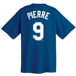 Juan Pierre Los Angeles Dodgers Name and Number T Shirt (Small)  Sports & Outdoors