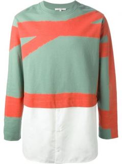 Carven Oxford Hem Sweater   Voo Store