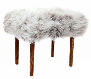 the baa footstool by lime lace