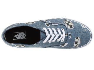 Vans Authentic™ (Denim/Checkered) Blue/True White