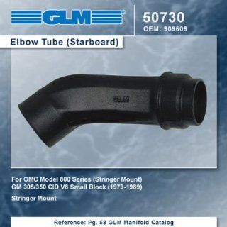 OMC STRINGER EXHAUST ELBOW TUBE STARBOARD  GLM Part Number 50730; OMC Part Number 909609 Automotive