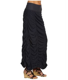 XCVI Jersey Peasant Skirt Charcoal
