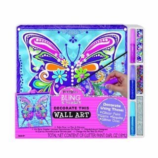 Bling By Number Wall Art   Butterfly Dream Toys & Games