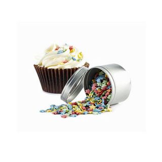 multi star cupcake sprinkles by feather grey parties