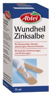 Abtei 4983442 Wundheil Zinksalbe, 75 ml Drogerie & Körperpflege