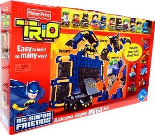 Fisher Price TRIO Batcave Super Mega Set Building Blocks Set Spielzeug