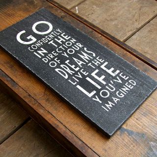 message plaques by home & glory