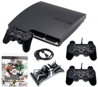 PS3 Slim 160GB NCAA 13 Bundle with Extra Controller & More —