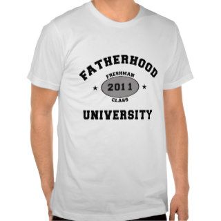 2011 New Father T Shirt Tees