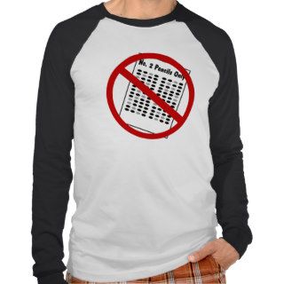 No more Numbers 2 Pencils Shirts