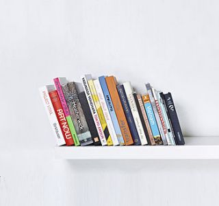 invisible bookend by paul cocksedge studio