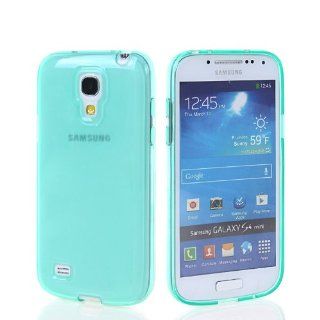 MOONCASE TPU Silikon Tasche Schutzhlle Etui Case Cover Hlle Schale fr Samsung Galaxy S4 Mini I9190 Blau Elektronik