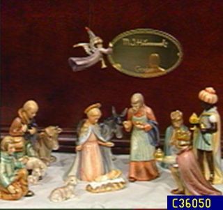 M.I. Hummel 12 Piece Nativity Set with Chest —