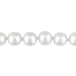 New York Pearls White FW Pearl Endless 36 inch Necklace (7.5 8 mm) Miadora Pearl Necklaces