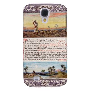 The Sunday at Home Psalm 23 King James' Version Galaxy S4 Case