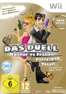 Das Duell   Mnner vs Frauen Partyspa Total   Gold Edition Nintendo Wii Games